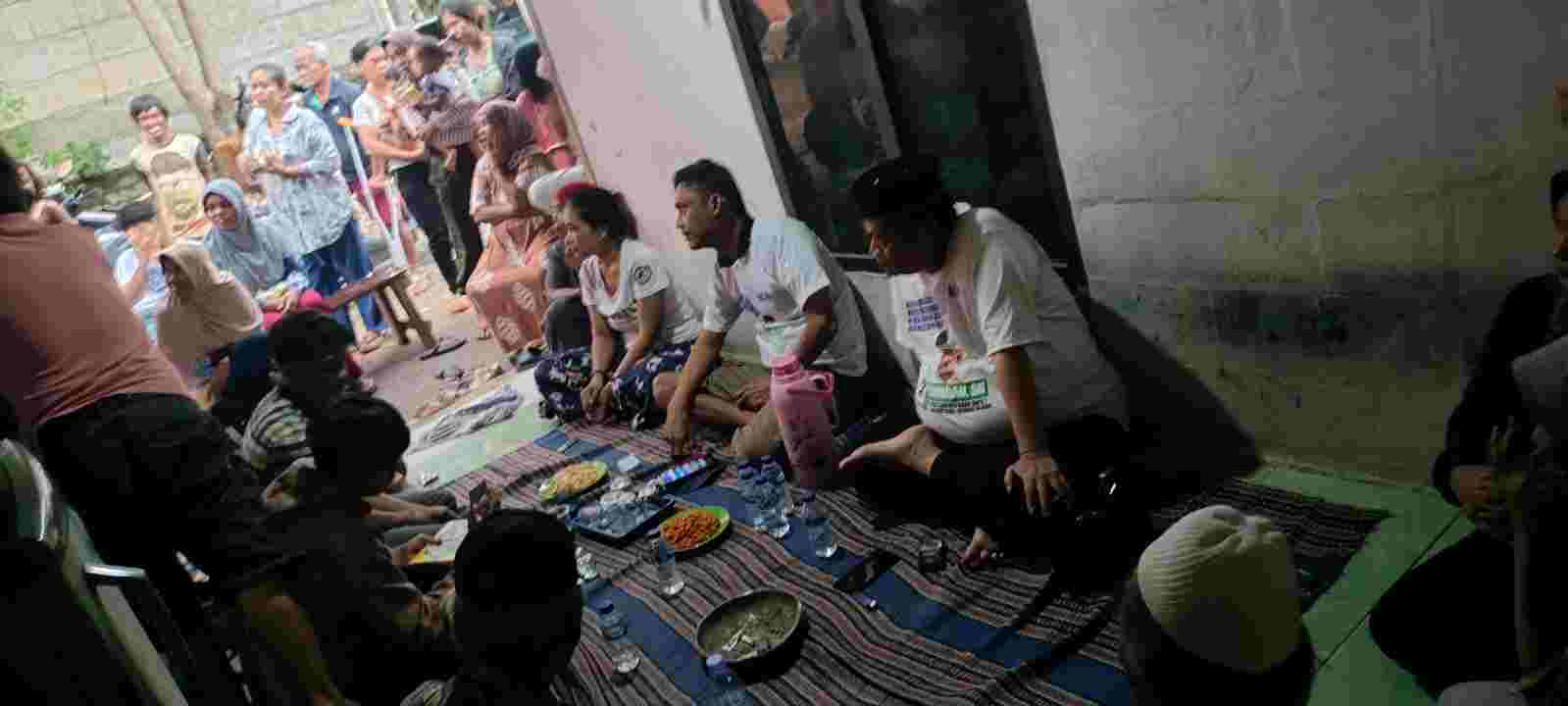 Sosialisasi Kampanye H.Nurhasan, S,H, Caleg DPRD Kab.Bekasi Dapil 7, di Kampung yang Terisolasi, Kamis, (02/02/2024)