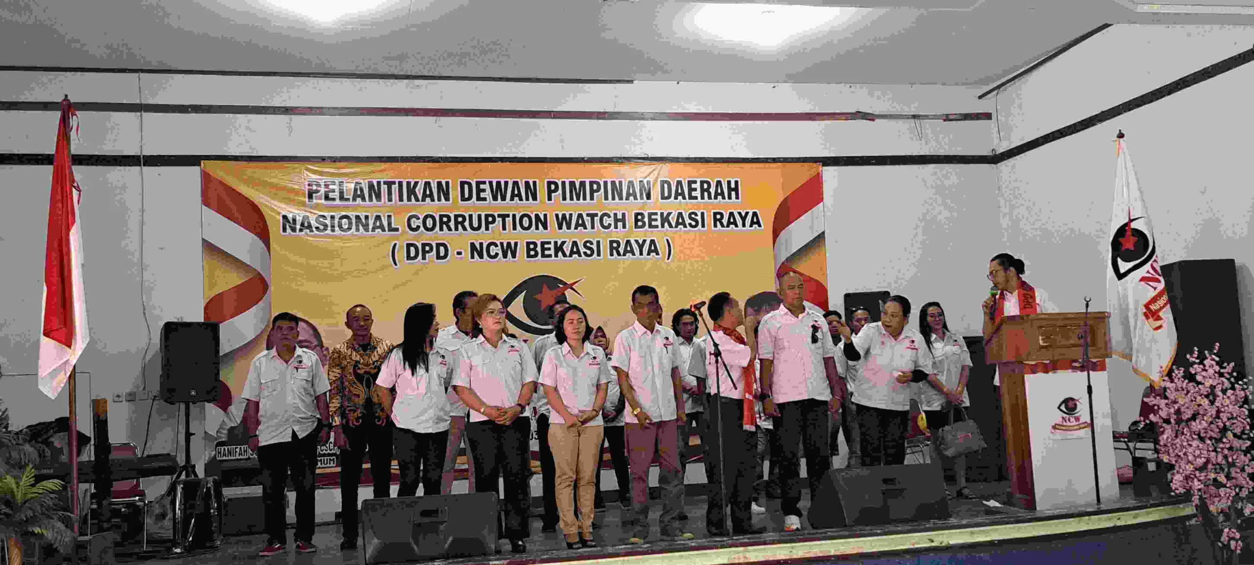 Ketua Umum NCW Melantik Pengurus DPD NCW Bekasi Raya