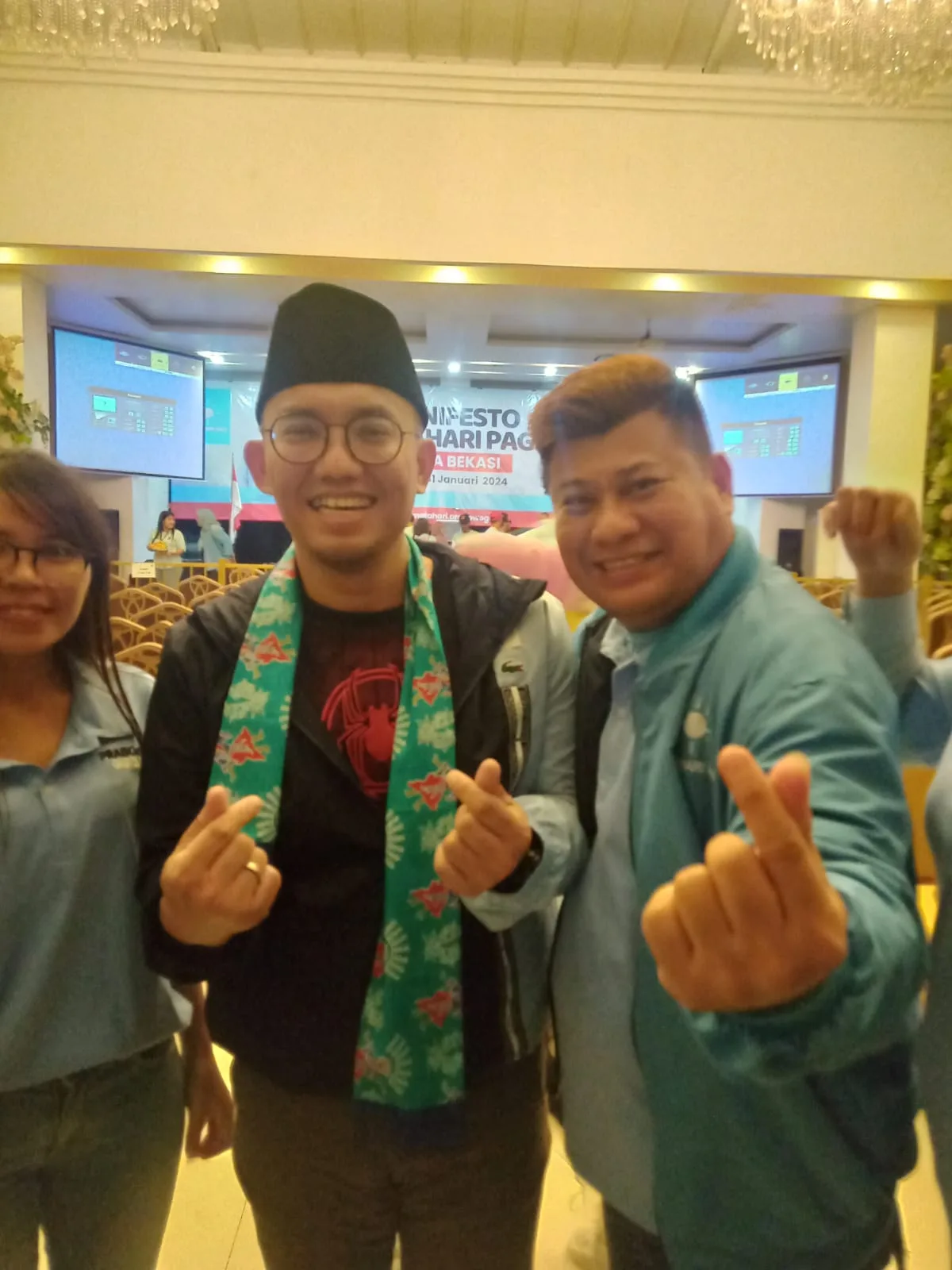 Deklarasi Matahari PaGi kota Bekasi,Siap Memenangkan Pasangan Prabowo – Gibran Satu Putaran