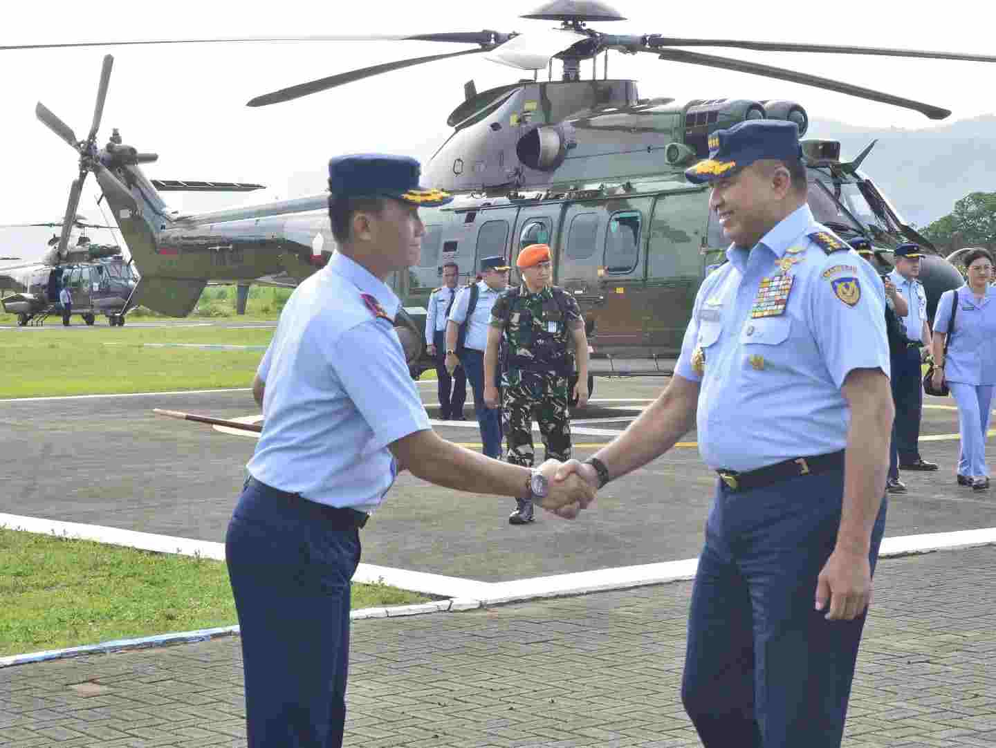 Danlanud Iswahjudi Dampingi Kasau Resmikan Satrad 221 Unit Radar Pacitan