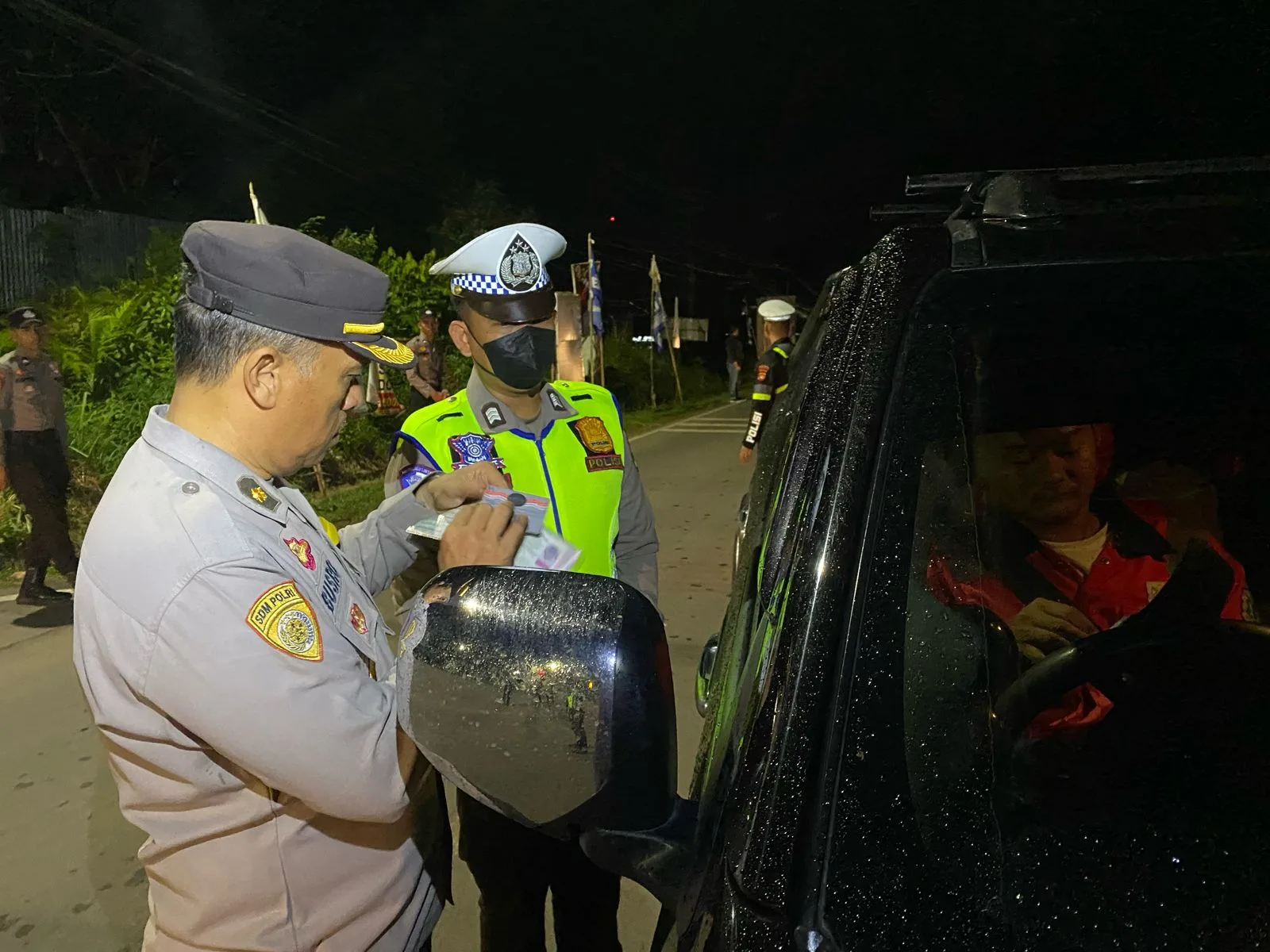 Tim UKL II Polres PALI Melakukan Kegiatan KRYD (Razia Terpadu) Dengan Fokus Pada Pencegahan Pekat 3C