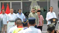 Pj. Gubernur Jabar Dampingi Presiden Resmikan Terminal Leuwipanjang dan Banjar