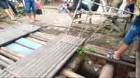 Jembatan Penghubung Dua dan Tiga Kecamatan di Kabupaten Pali Amblas