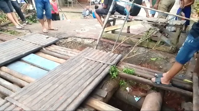 Jembatan Penghubung Dua dan Tiga Kecamatan di Kabupaten Pali Amblas