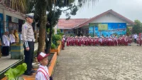 Tertib Berlalulintas Dan Mentaati Rambu-Rambu Lalulintas Sedari Dini, Polres PALI Melalui Satuan Lalulintasnya Menggelar Giat “Police Go To School”