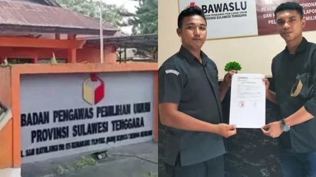 Kadis DKP Wakatobi Dilaporkan Ke Bawaslu Sultra Atas Dugaan Pelanggaran Undang-undang Tindak Pidana Pemilu