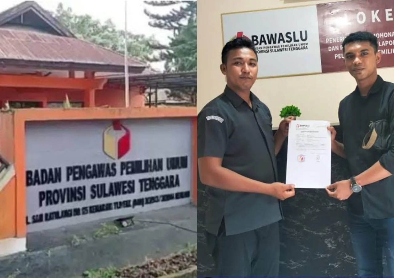 Kadis DKP Wakatobi Dilaporkan Ke Bawaslu Sultra Atas Dugaan Pelanggaran Undang-undang Tindak Pidana Pemilu