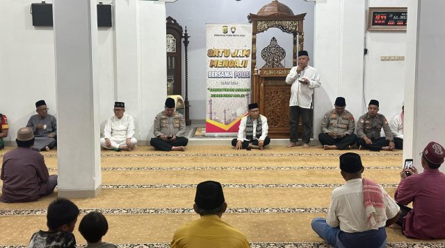 Polda Metro Jaya Gelar ‘Satu Jam Mengaji Bersama Polisi’ Untuk Pemilu Damai 2024