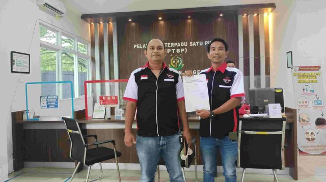 SNIPER Melaporkan Pengelolaan Arena Sepatu Roda Grand Wisata ke Kejari Kabupaten Bekasi