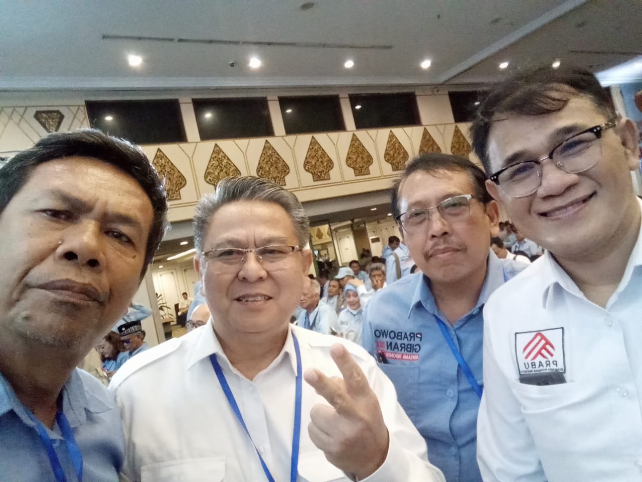 Acara pemenangan Paslon 02 relawan RN Pro Pagi untuk Indonesia Emas oleh TKN Prabowo &ndash; Gibran (05/02)