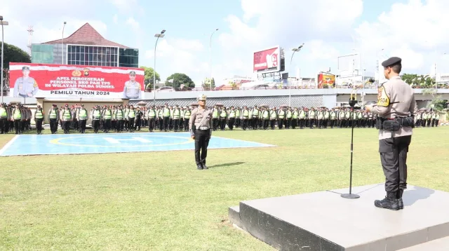 Lepas Personel PAM TPS, Kapolda Sumsel : Tanggungjawab Besar, Lakukan Penuh Dedikasi dan Profesional