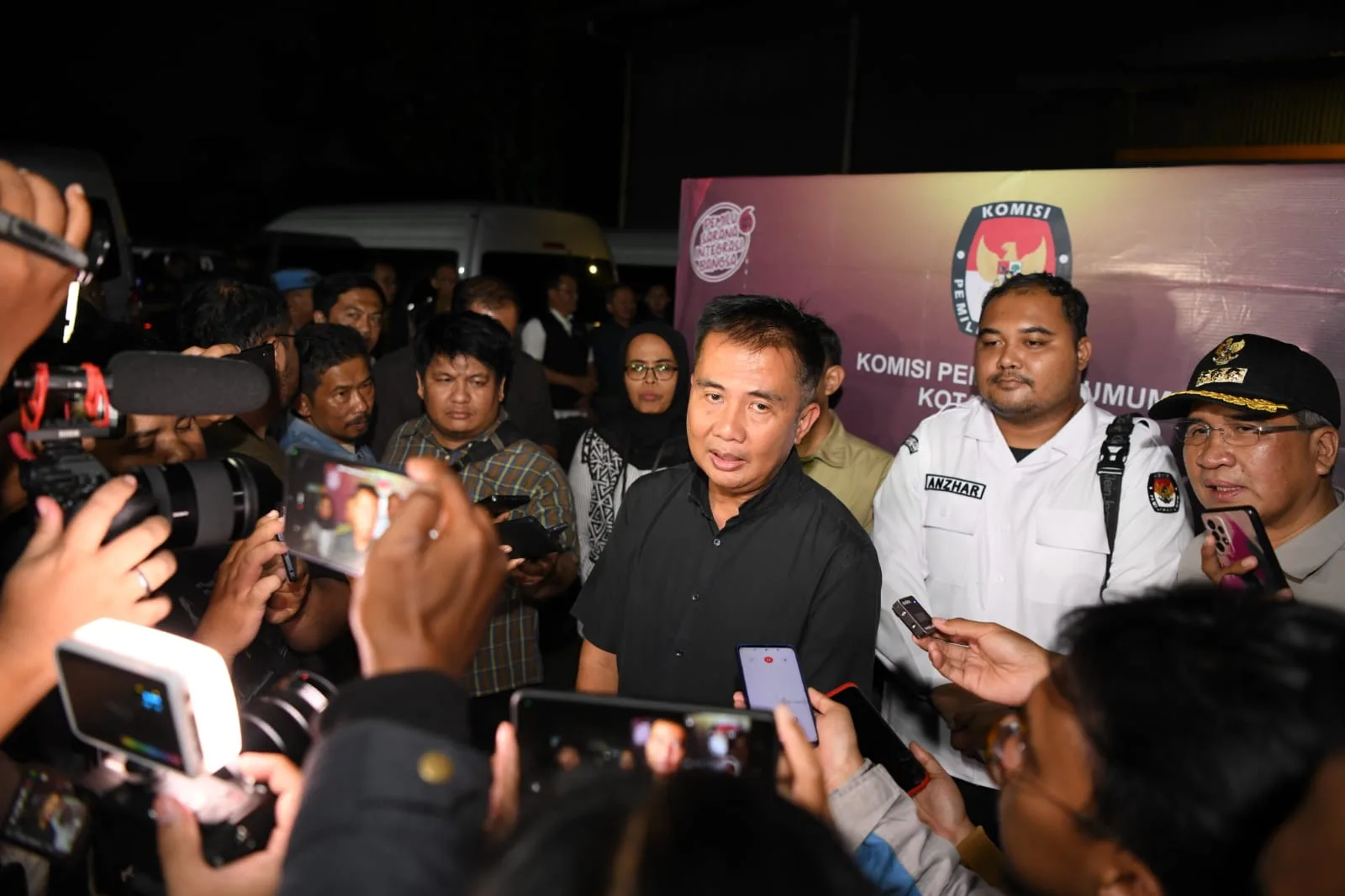 Diskominfo  Provider Pastikan Jaringan Internet di TPS Lancar