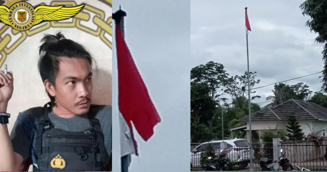 Kepala Investigasi (LIN) Akan Laporkan Oknum Camat Lintang Kanan Diduga Mengibarkan Bendera Merah Putih yang Rusak