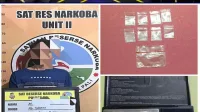 Satuan Reserse Narkoba Polres PALI Polda Sumsel Mengamankan Seorang Diduga Pelaku Pengedar Narkotika Jenis Sabu-Sabu Berinisial AMM (23) Tahun