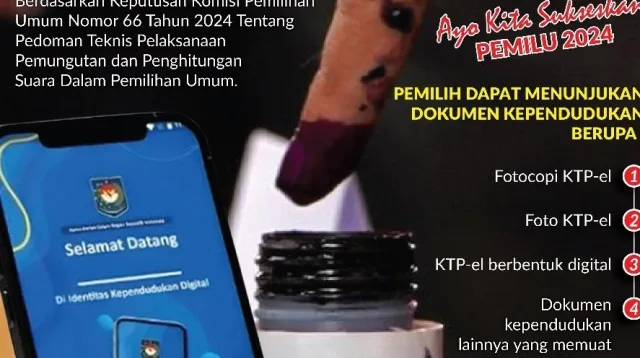 Warga Ber KTP Digital, Meski Tidak Sesuai Domisili Dapat Memberikan Hak Suara Pada Pemilu 2024