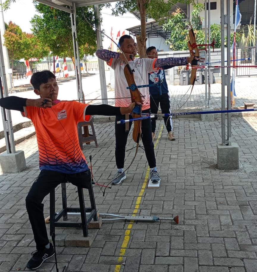 Latihan Rutin Atlet Panahan NPCI Kabupaten Bekasi Target Juara di PEPARDA Bogor 2026