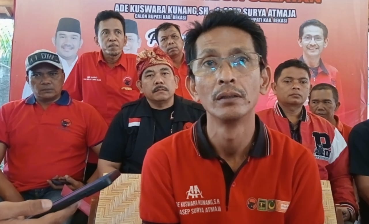 Soleman Ketua Koalisi Kemenangan Ade Kuswara Kunang - dr.Asep Suryaatmaja Tergetkan 150 Ribu Suara untuk Pasangan AA di Wilayah Tambun Selatan