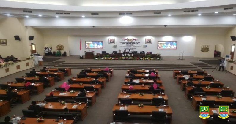 Rapat Paripurna DPRD Kabupaten Bekasi Menentukan Fraksi-fraksi (Foto Istimewa)