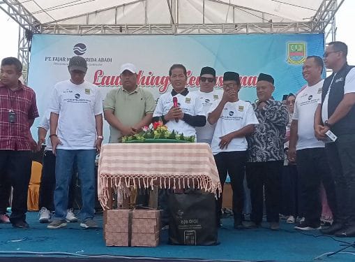 Launching KerjasamaPT Fajar Mitra Krida Abadi dengan 8 Desa Di Kecamatan Karang Bahagia Bekasi