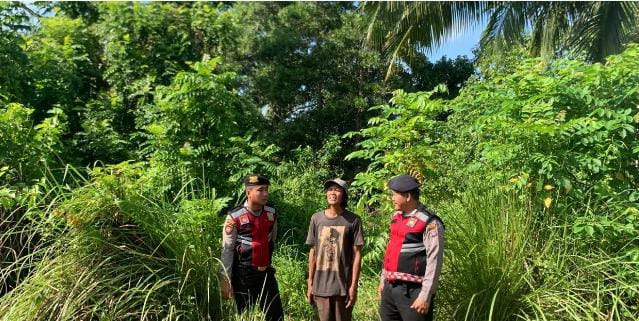 Sat Samapta Polres PPU Lakukan Sosialisasi Pelarangan dan Pencegahan Pembakaran Lahan dan Hutan untuk Cegah Karhutla