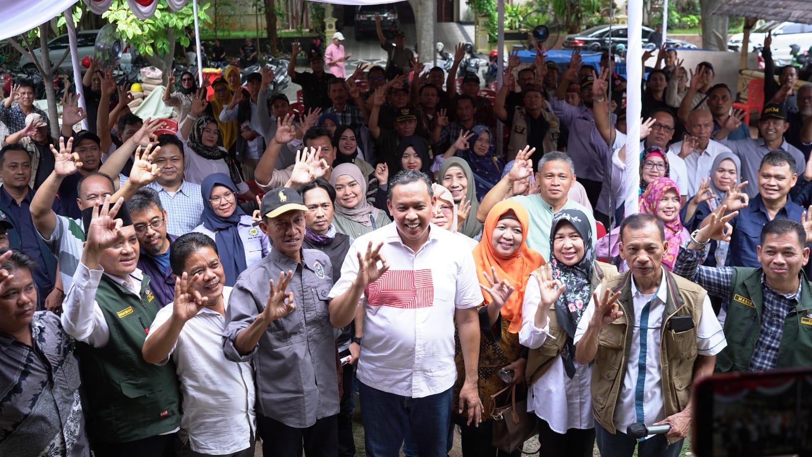 BKM Se Kota Bekasi Dukung Tri Adhianto dan Abdul Harris Bobihoe