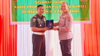 Mantapkan Sinergitas TNI – Polri, Kabid Propam Polda Sumsel Coffee Morning Bersama Dandenpom II / 4 Palembang