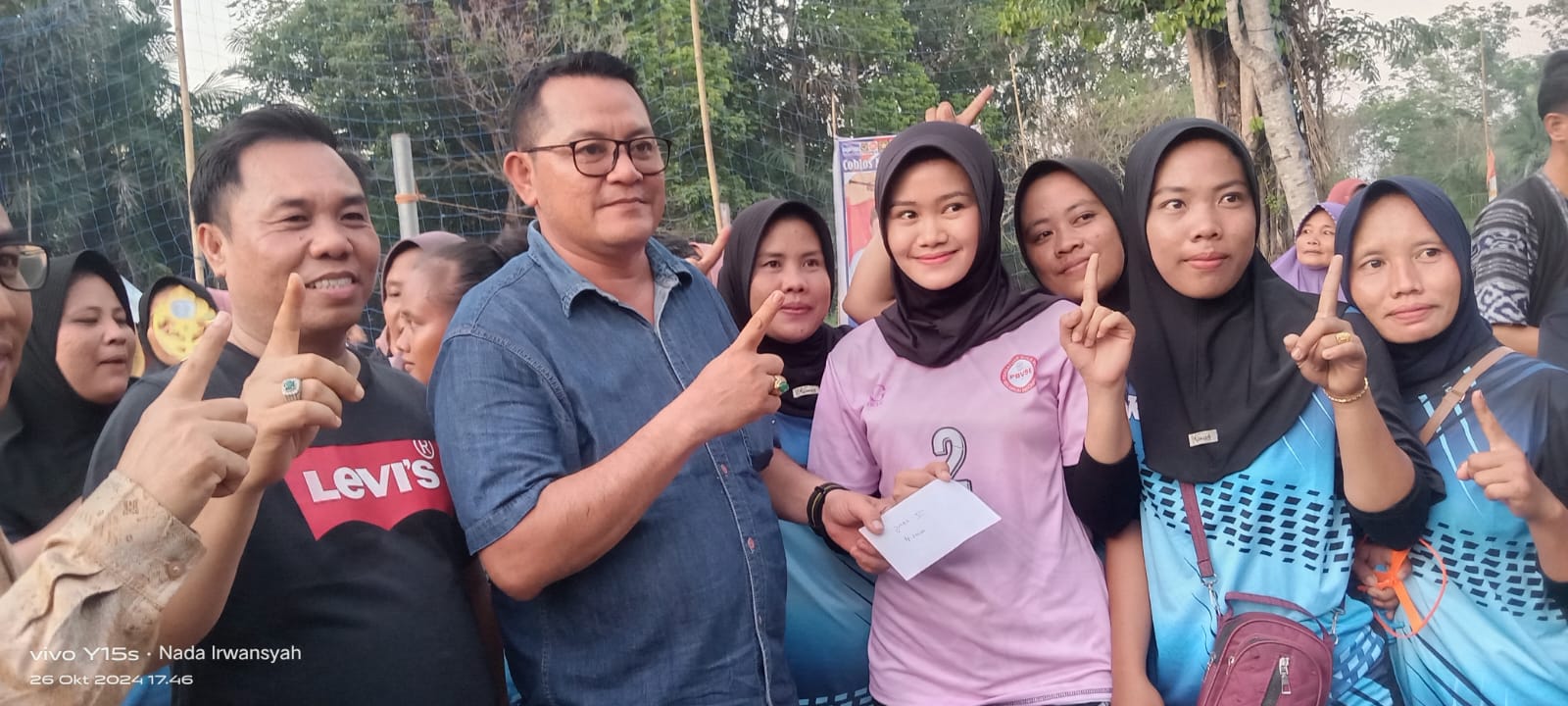 Dalam Rangka Menjaga Keamanan dan Ketertiban Selama Masa Kampanye Pemilihan Kepala Daerah, Polsek Penukal Abab Melaksanakan Pengamanan Ketat