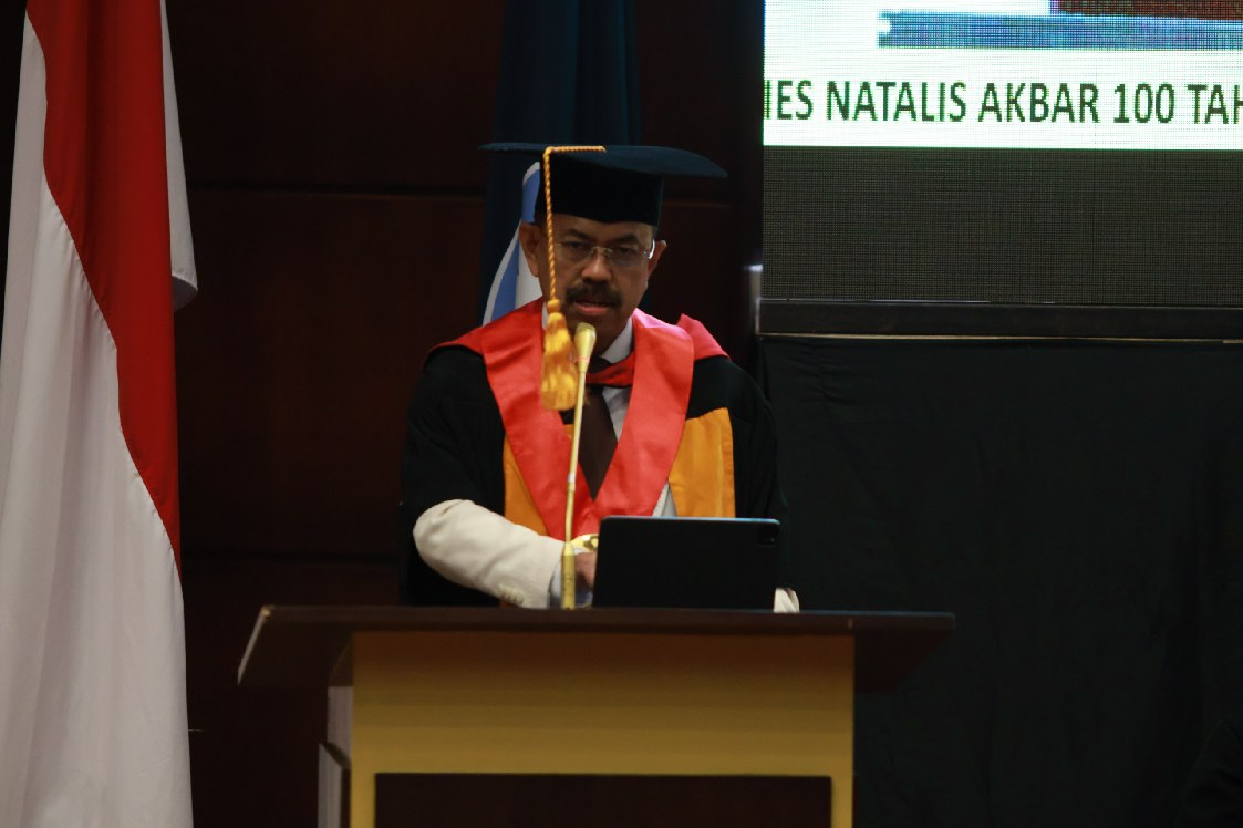 Dies Natalis FHUI ke-100 Tahun, JAM-Pidum Sampaikan Pidato Bertema “Arah dan Kebijakan Penegakan Hukum Pidana Menuju Indonesia Emas”