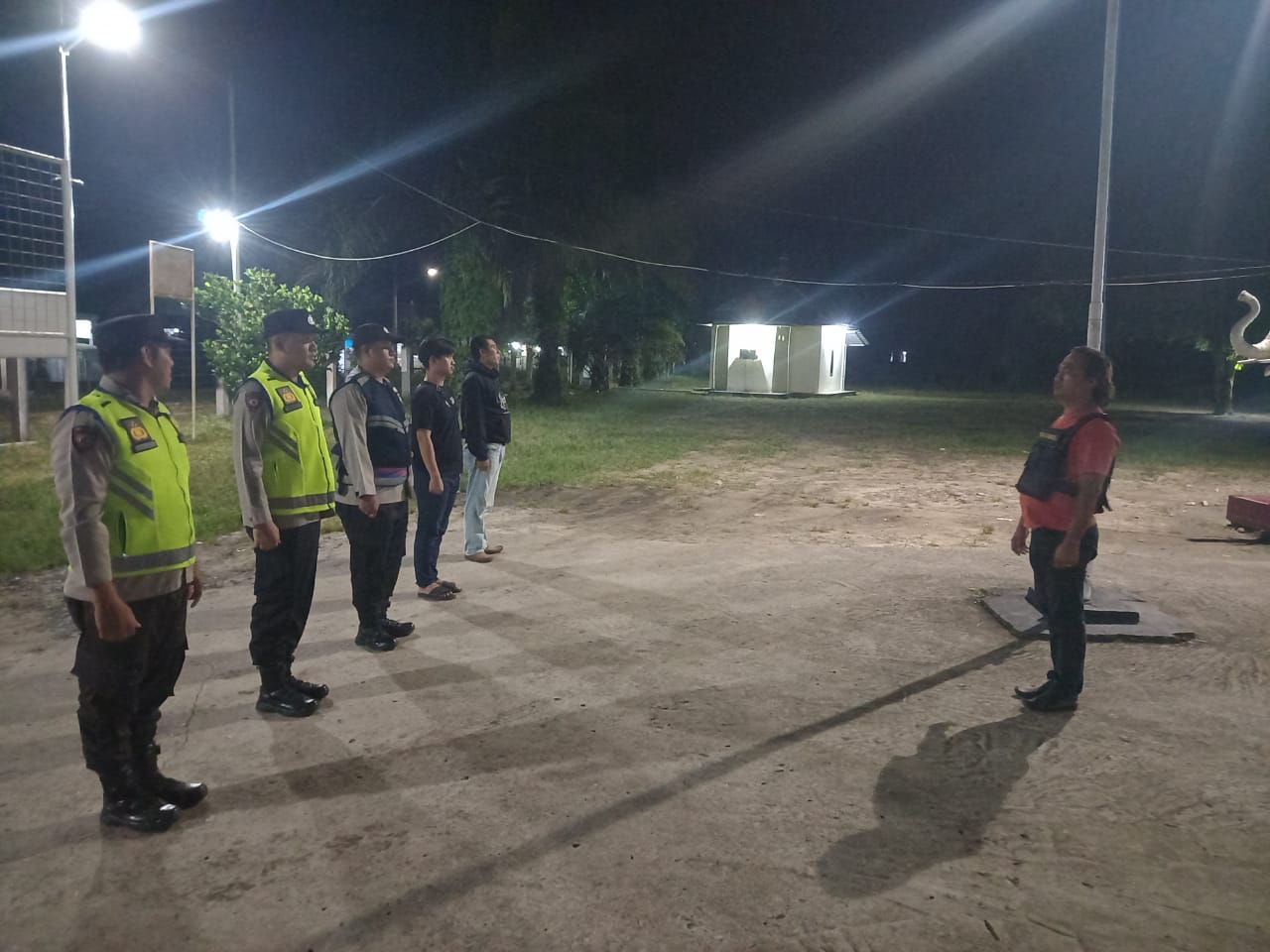 Polsek Penukal Abab Melaksanakan Kegiatan Rutin Yang Ditingkatkan (KRYD) Melalui Razia Terpadu