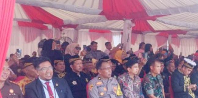 Polres Ppu kawal Pembukaan Festival Kebudayaan Daerah Nondoi 2024