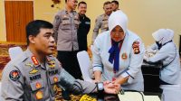 Gelar Bhakti Sosial Donor Darah Serentak Sempena HUT Humas Polri Ke 73, Polda Sumsel Sumbangkan 1.287 Kantong Darah