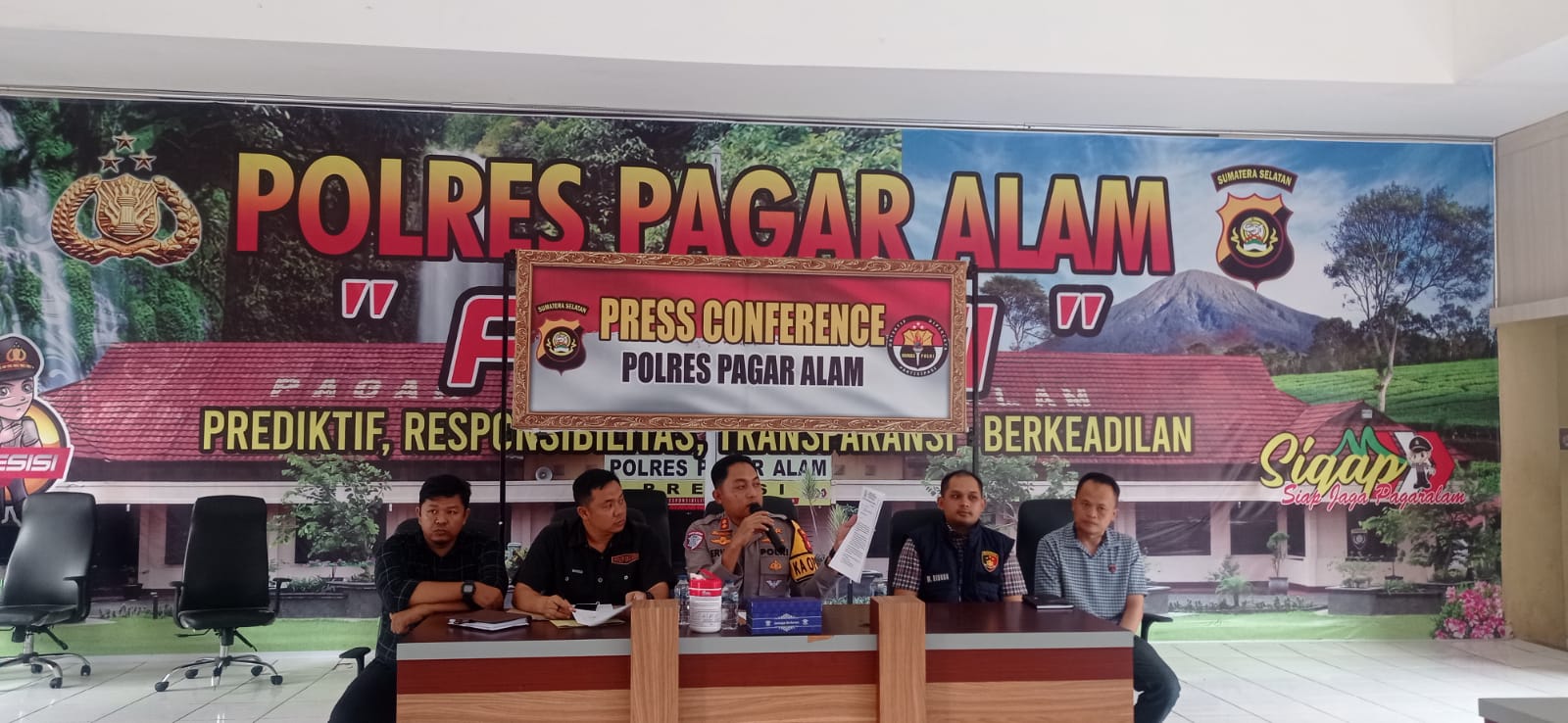 Kapolres Pagar Alam AKBP Erwin Aras Genda Naikan Status Pemeriksaan Hotel dan Kolam Renang Orchid Ke Tahapan Penyidikan