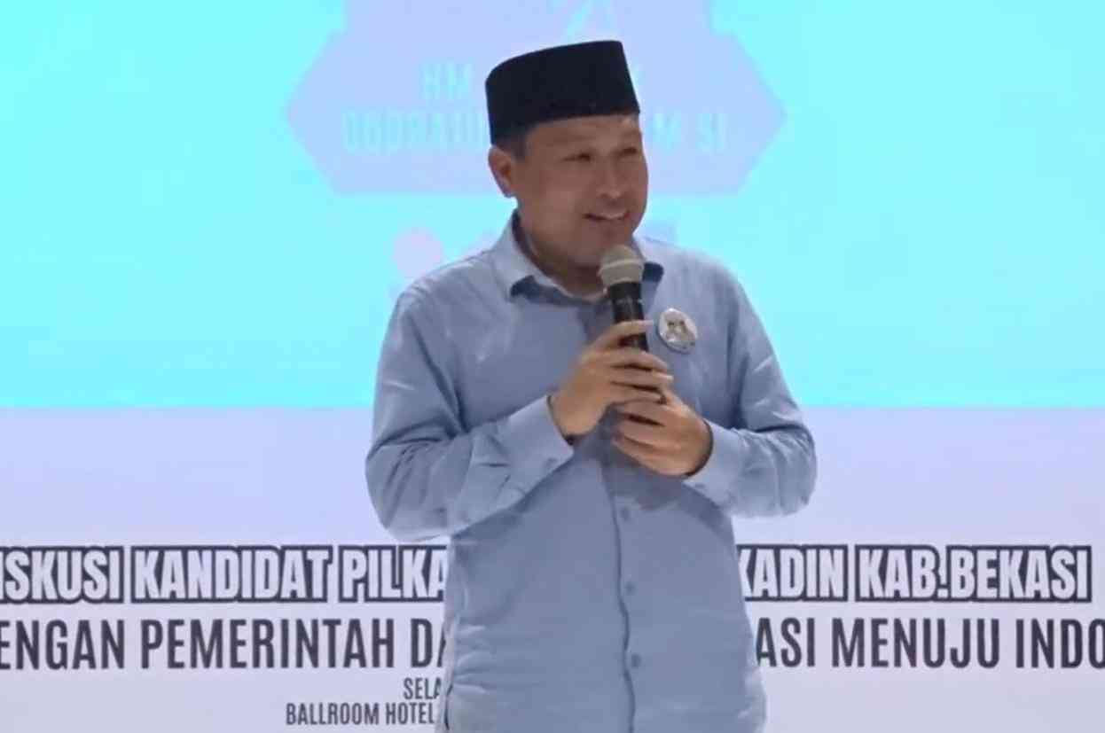 Calon Bupati Bekasi Diskusi Bersama Kadin, Dani Ramdan Diserang Kontraktor, BN Holik Terima Hadiah Pantun, Ade Kunang Tidak Hadir