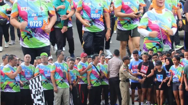 Fun Run HUT Korpri Lampung Utara Ke-53 Sukses Digelar, Pj. Bupati, Mari Bersama Membangun Lampung Utara