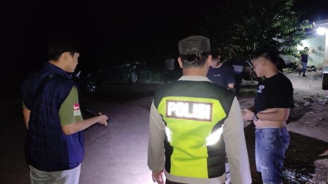 Polsek Penukal Utara Gelar Razia Terpadu untuk Cegah Gangguan Kamtibmas di PALI