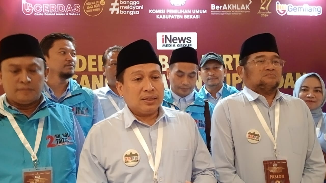 Debat Perdana Calon Bupati Bekasi, Paslon 02 BN Holik – Faizal, Tegas, Lugas, dan Cerdas dalam Menjawab Pertanyaan Panelis