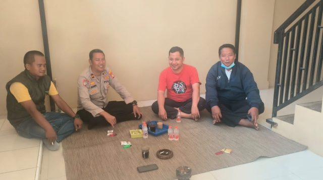 Polsek Sukatani laksanakan Cooling System Bersama Tokoh Masyarakat Ciptakan Pilkada Aman