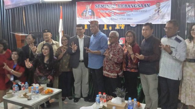 Dalam Seminar Kebangsaan Yang Digelar MUKI, 285 Pendeta Nyatakan Dukungannya Kepada Tri Adhianto