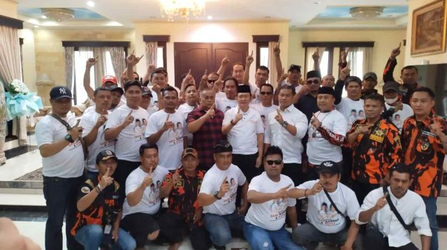 KOTI Mahatidana Pemuda Pancasila MPC Kabupaten Bekasi Siap Menangkan Dani Ramdan-Romli