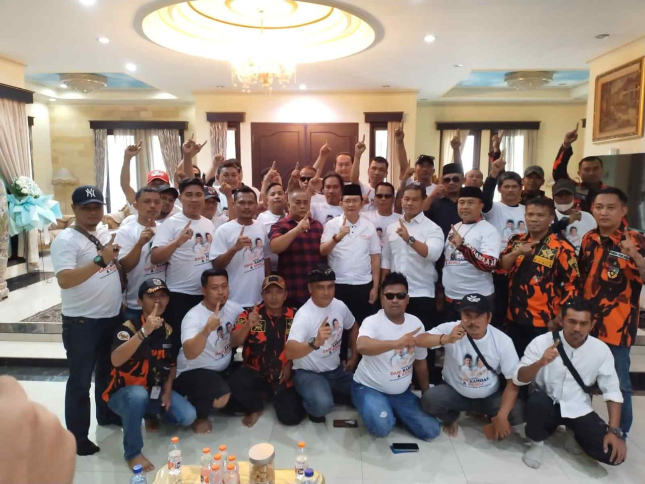 KOTI Mahatidana Pemuda Pancasila MPC Kabupaten Bekasi Siap Menangkan Dani Ramdan-Romli