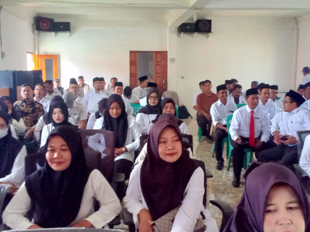 PPK Monitoring Pelantikan dan Bimtek para Anggota PPS Se Kecamatan Karangbahagia Tahun 2024, Jumat, 08/11/2024