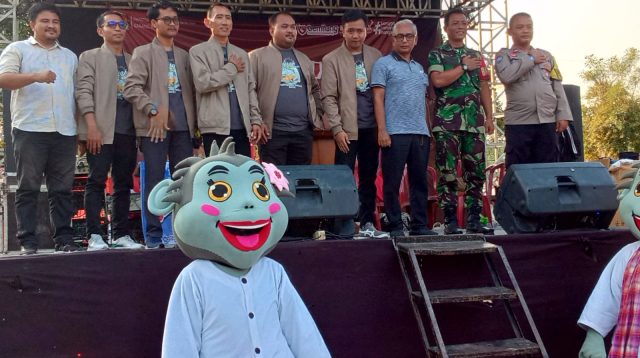 PPK Kecamatan Karang Bahagia Gelar Kirab Pilkada tahun 2024