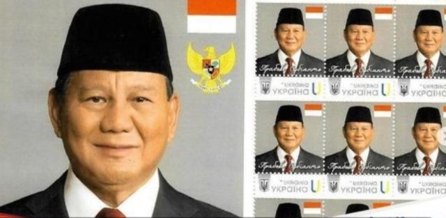Badan Pos Ukraina Luncurkan Perangko Presiden RI Prabowo Subianto, Menteri HAM Pigai: Kita Kibarkan Merah Putih Kemanusiaan