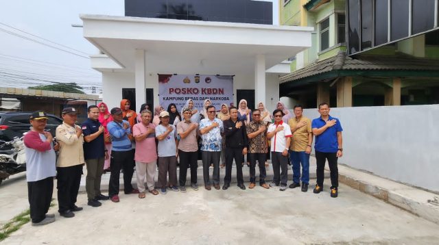 Mewujudkan Kampung Bersihkan Narkoba, Deklarasi Satnarkoba Polres Metro Bekasi Bersama Warga