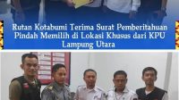 Rutan Kotabumi Terima Surat Pemberitahuan Pindah Memilih di Lokasi Khusus dari KPU Lampung Utara Rutan Kotabumi Terima Surat Pemberitahuan Pindah Memilih di Lokasi Khusus dari KPU Lampung Utara