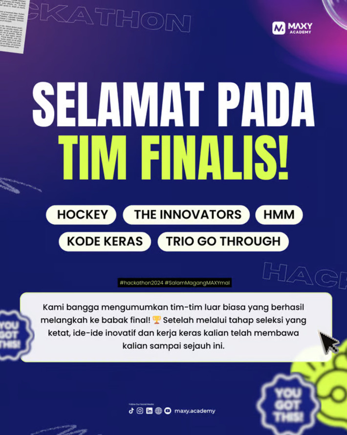 Impact National Hackathon 2024 Memasuki Babak Final