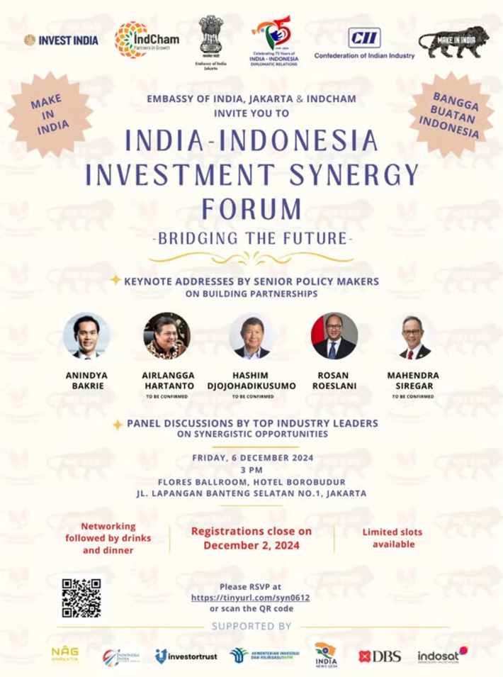 India-Indonesia Investment Synergy Forum