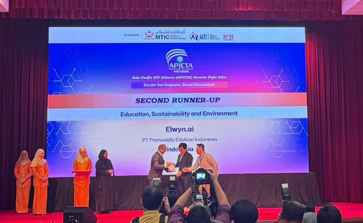 Elwyn.ai oleh Primeskills Raih Penghargaan di APICTA Awards 2024