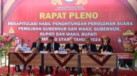 PJ Bupati Lampung Utara Hadiri Rapat Pleno Rekapitulasi Hasil Penghitungan Suara Pemilihan Gubernur dan Wakil Gubernur dan Bupati dan Wakil Bupati, Lampung Utara Tahun 2024. PJ Bupati Lampung Utara Hadiri Rapat Pleno Rekapitulasi Hasil Penghitungan Suara Pemilihan Gubernur dan Wakil Gubernur dan Bupati dan Wakil Bupati, Lampung Utara Tahun 2024.