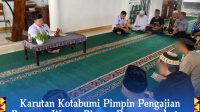 Karutan Kelas II.B Kotabumi Pimpin Pengajian Bersama Warga Binaan Pemasyarakatan.